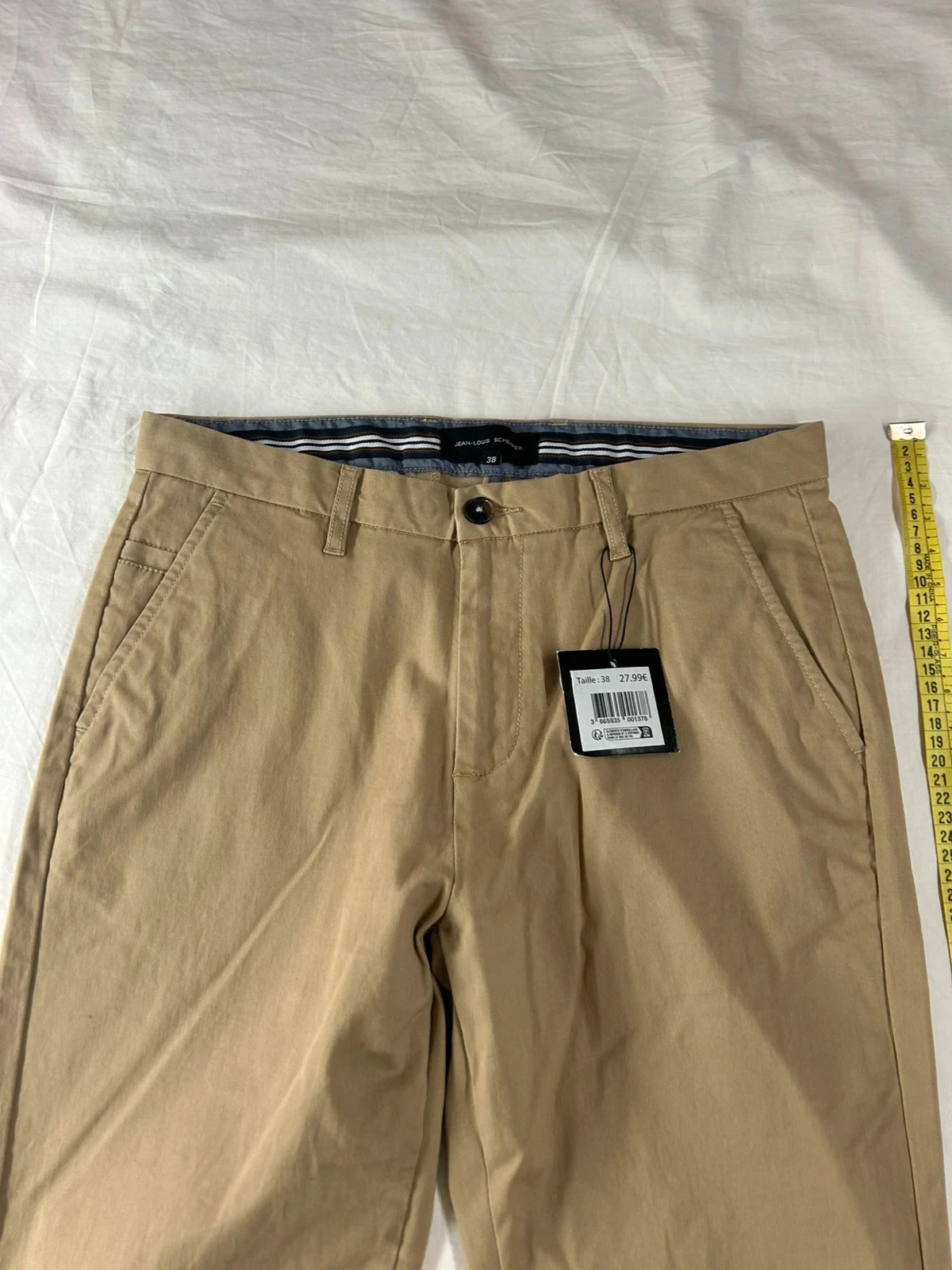 Chino vintage bege Jean-Louis Scherrer – photo 2